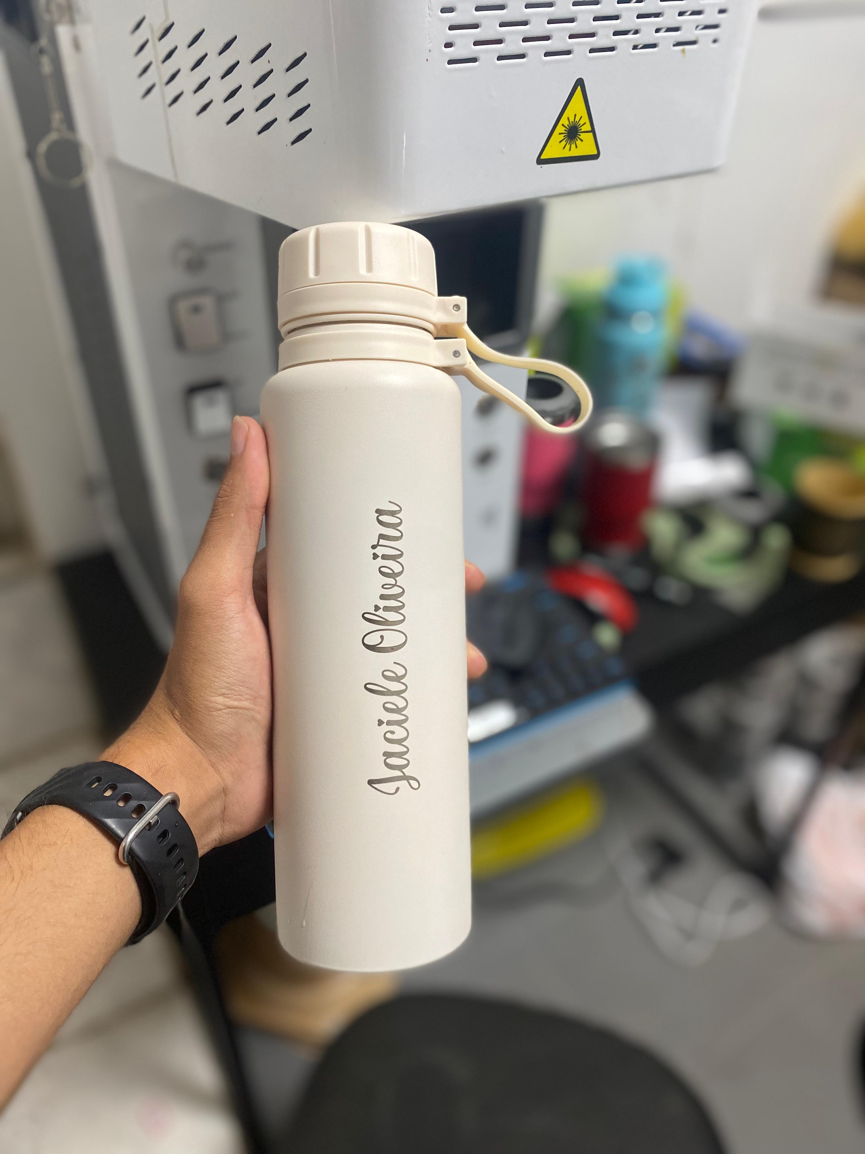 Máquina a laser em ação